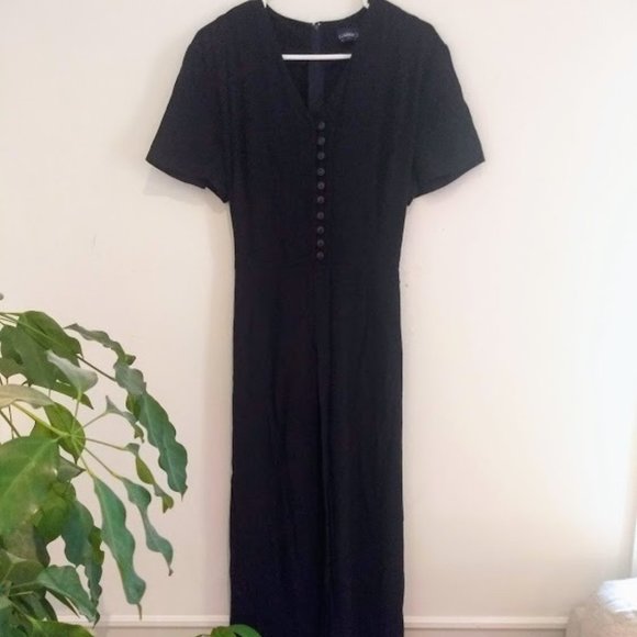 Vintage black jumpsuit. - Picture 1 of 5
